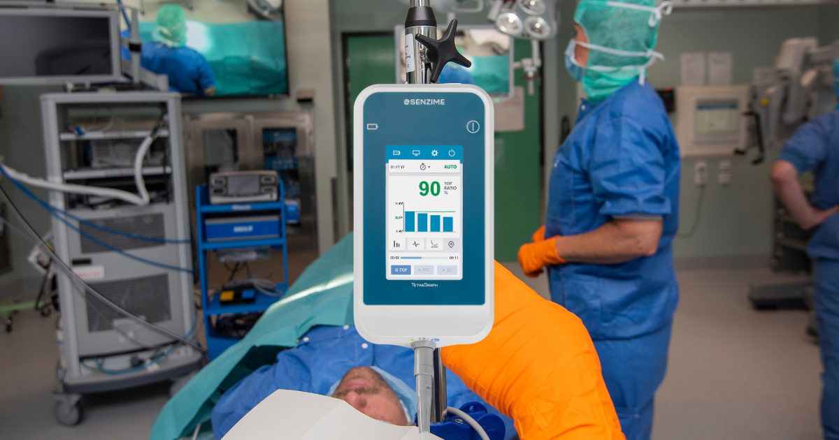 TetraGraph Classic Quantitative monitoring of neuromuscular