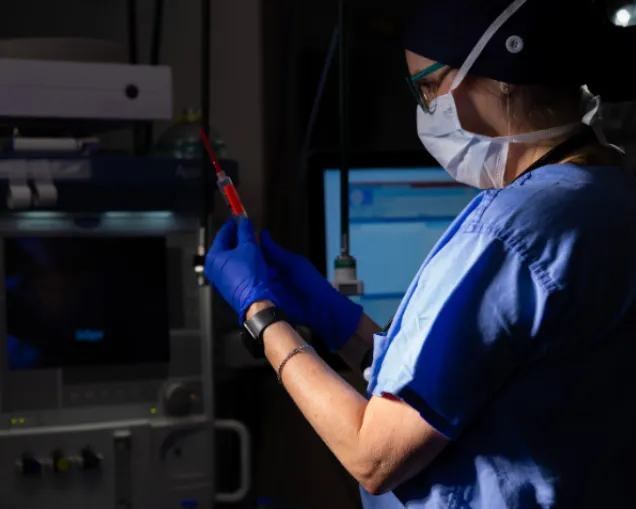 anesthesiologist
